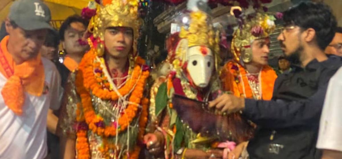 दैवी प्रकोप नहोस् भन्ने कामनासहित नृसिंह जात्रा सम्पन्न