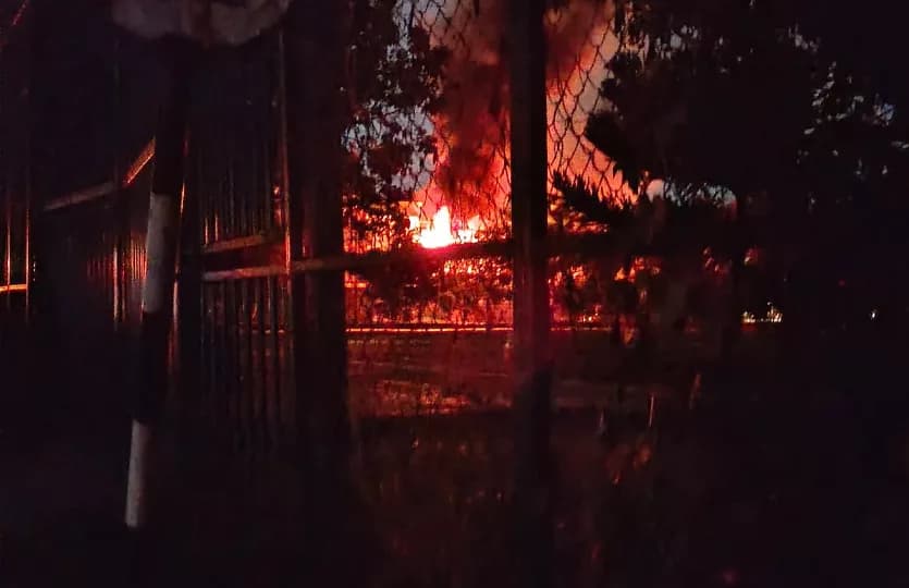 काठमाडौँको पेप्सीकोलामा आगलागी, नियन्त्रणको प्रयास जारी