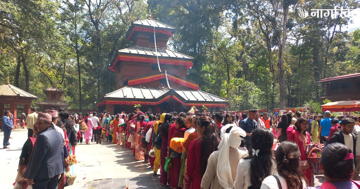 बागलुङ कालिका मन्दिरको पाँच लाख ५५ हजार भेटी बाढीपीडितलाई