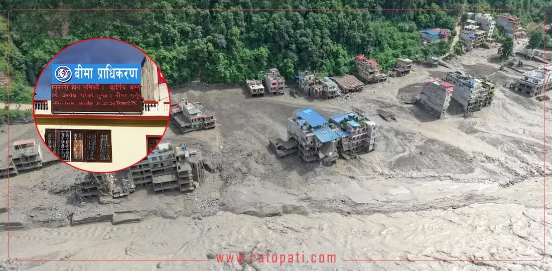 बीमा दाबीको नयाँ रेकर्ड : भूकम्प र जेनजी आन्दोलनभन्दा महँगो साबित भयो भदौ १० को बाढी