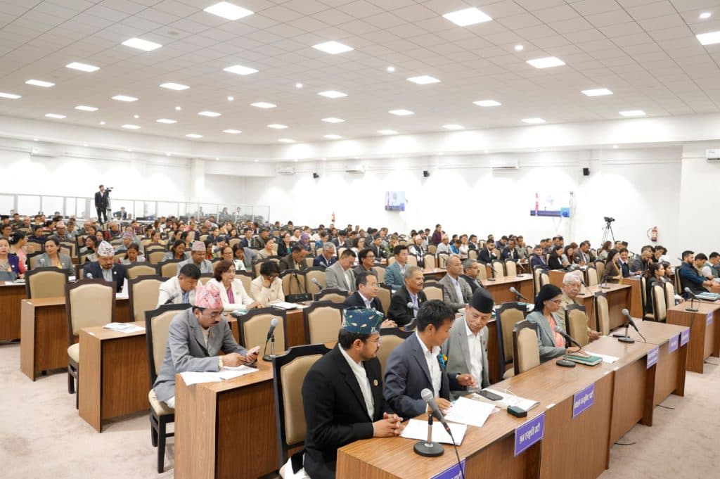 ६ दिन पछि बस्नेगरी प्रतिनिधिसभाको बैठक स्थगित