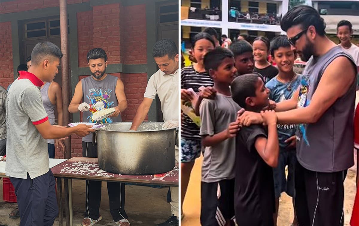 बाढी प्रभावित क्षेत्रमा दुर्गेश थापाले बिताएका तीन दिन, केके गरे?